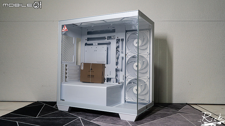 【開箱】賊船MATX海景殼 | CORSAIR 2800X RS-R ARGB WEHITE