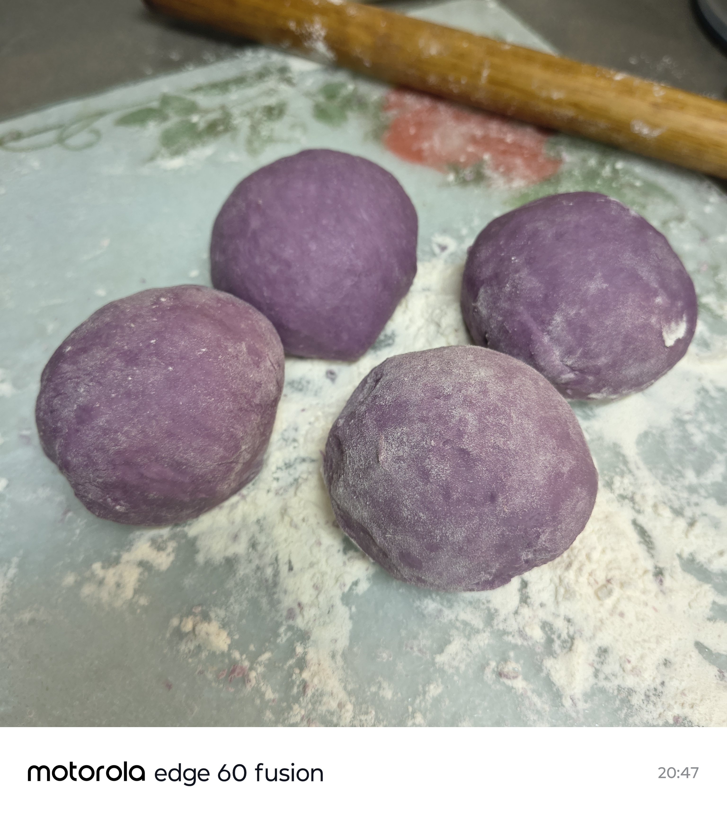 紫心地瓜饅頭（不另摻糖版本）