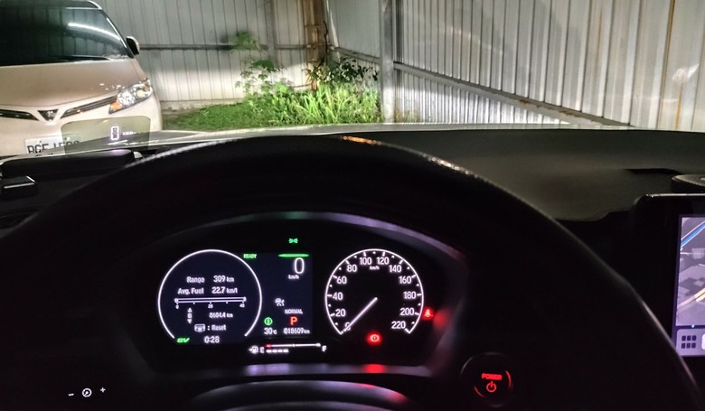 HRV e:HEV 一週年油耗紀錄