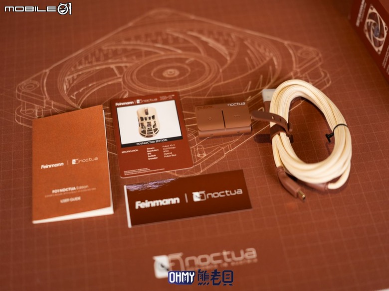 信仰喜+1 貓頭鷹聯名滑鼠 Pulsar Feinmann F01 Noctua Edition