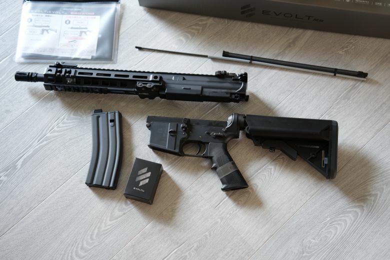 Tokyo Marui EVOLT RS FPR MK4 入手開箱! 新時代後座力電動槍完整面貌出爐