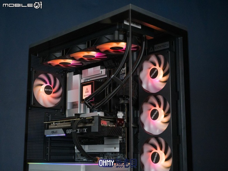 效能、價格我都要！君主 TG3海景機殼 ft. PureFlow ARGB 水冷散熱器