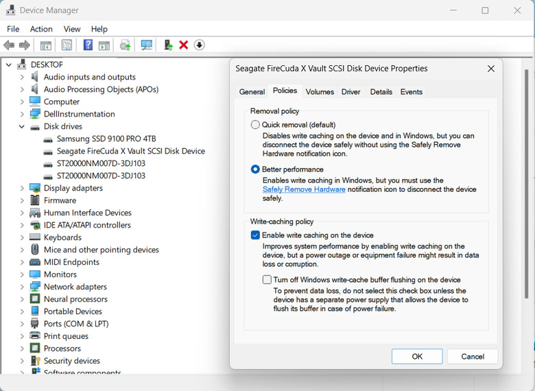 【開箱簡測】Seagate FireCuda X Vault 8TB 效能簡測 (圖多)