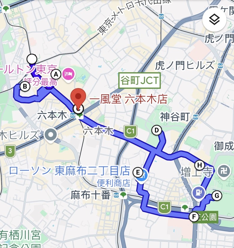 用 力 騎 到 東 京 (乃木坂-東京鐵塔)