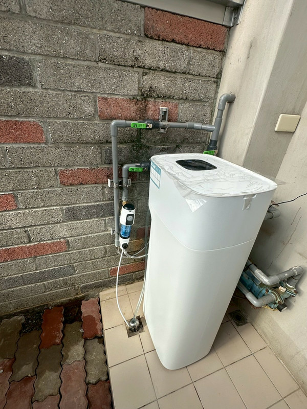 【開箱】台中全屋淨水分享｜前置反洗＋軟水＋過濾｜自動提醒補鹽