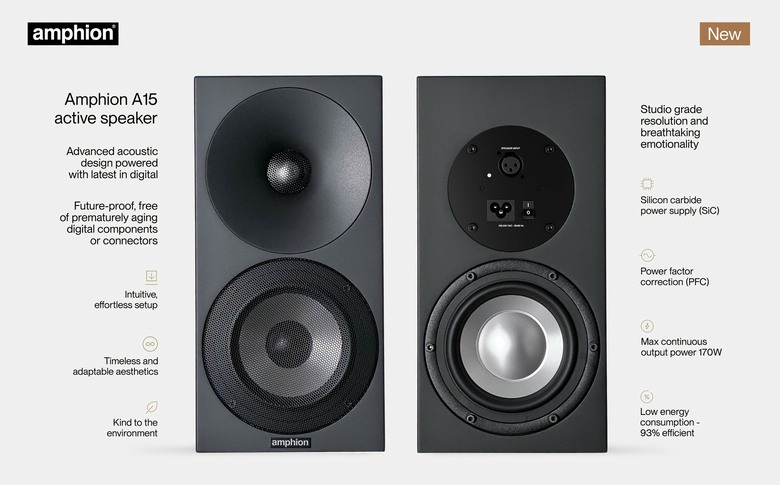 Amphion A15 主動式喇叭