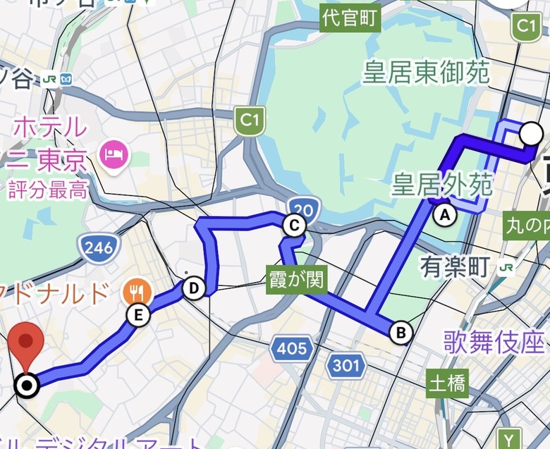 用 力 騎 到 東 京 (東京車站-乃木坂)