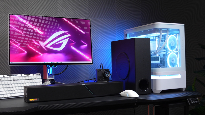【 8/1台中英格藍一日店長Ru' 味春捲】 ROG Gjallar 電競Soundbar | 電競喇叭