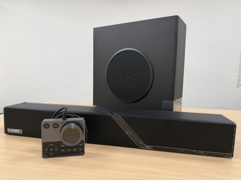 【開箱】 ROG Gjallar電競soundbar