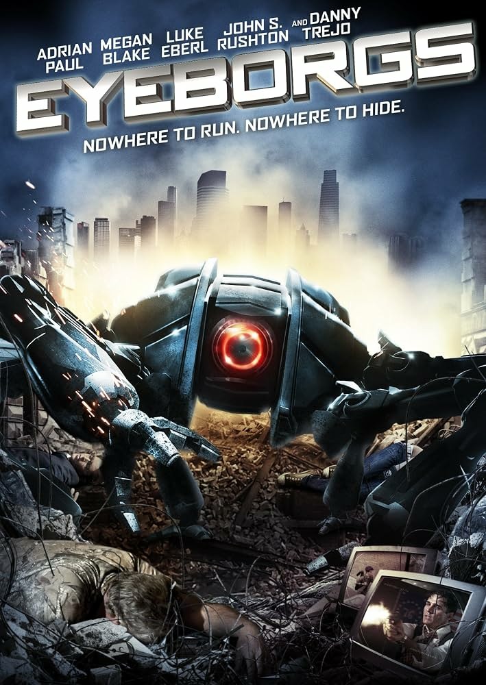 請問一部老電影片名，有關於AI的 ---- 找到了！是《Eyeborgs》（2009）。