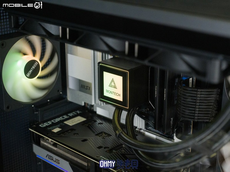效能、價格我都要！君主 TG3海景機殼 ft. PureFlow ARGB 水冷散熱器