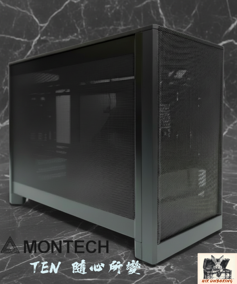 點我看大圖 隨心所變,君主Montech TEN 可變機殼
