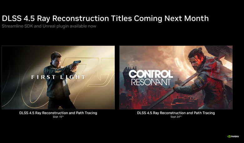 NVIDIA 在 Gamescom 推出 DLSS 4.5 光線重建功能 還有 RTX Spark 筆電平台遊戲支援等更多消息