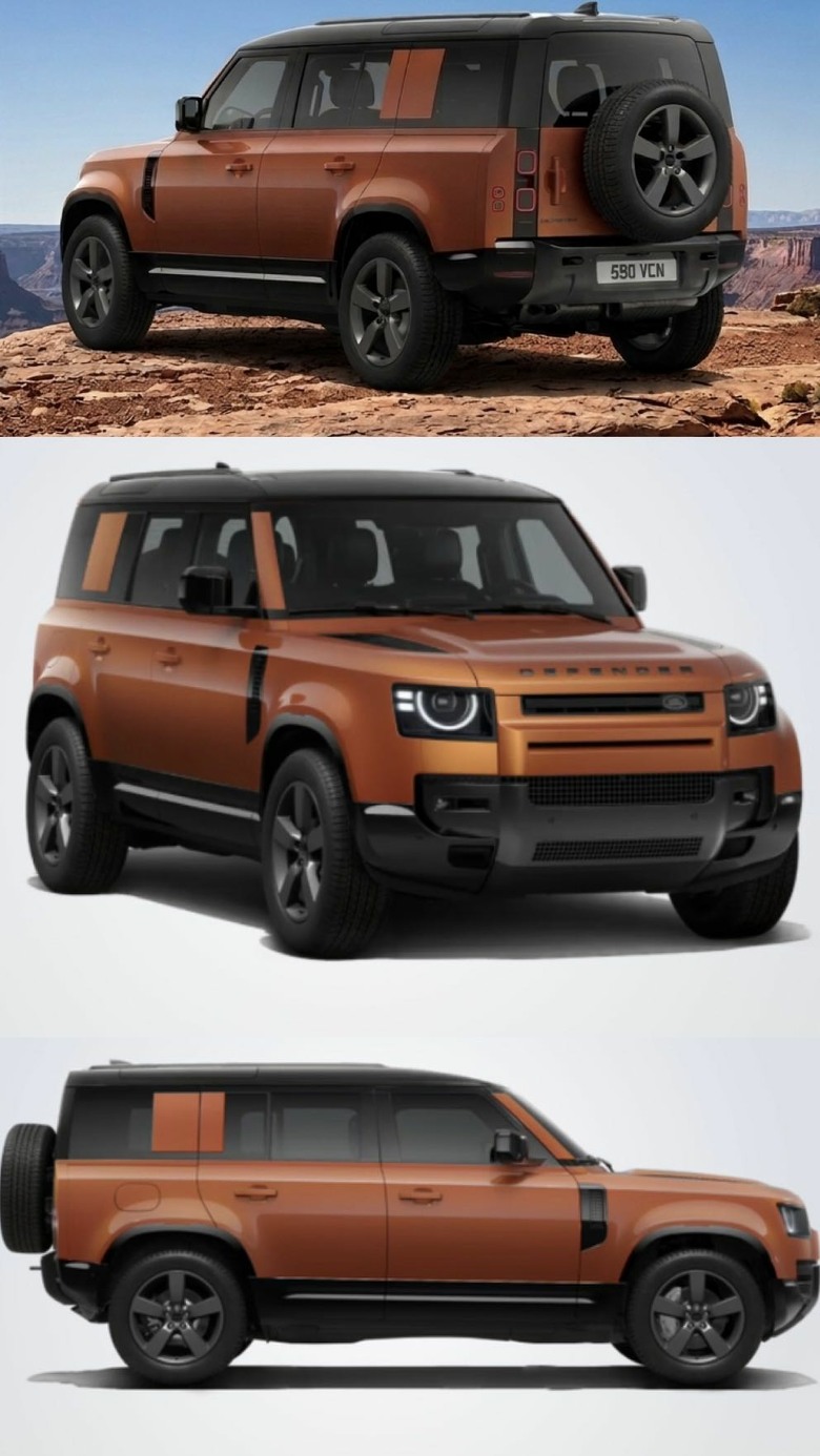 2027年Defender全新車色 ,Namil Orange(納米比亞 橙)