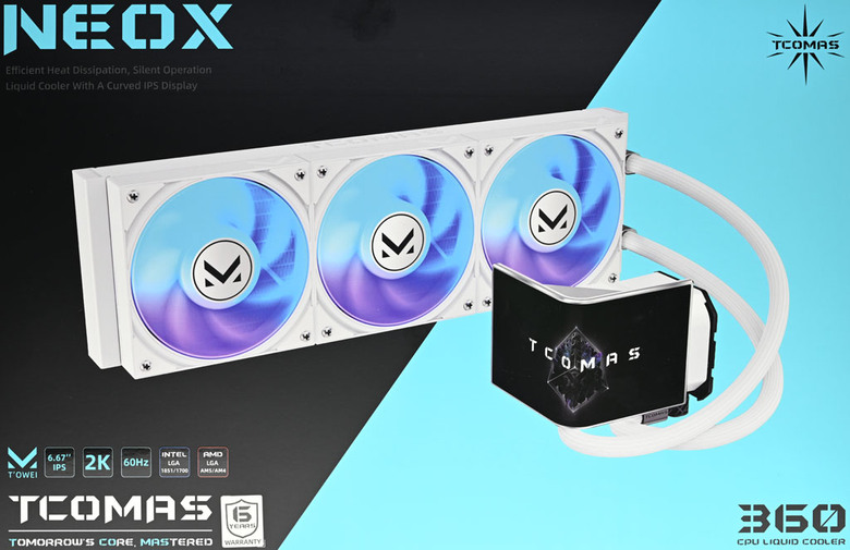 鈦鉭科技TCOMAS幻世NEOX 360一體式水冷散熱器開箱