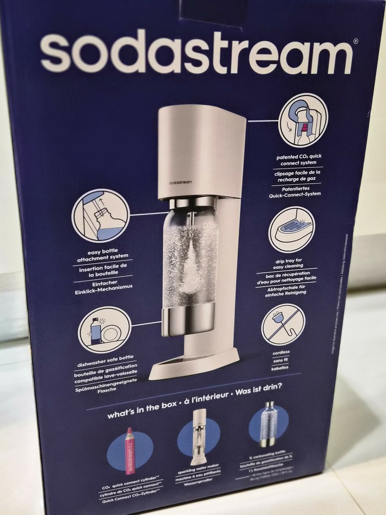 開箱Sodastream ENSO氣泡水機 銀月沙