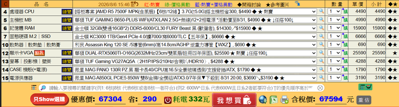 第一次組電腦