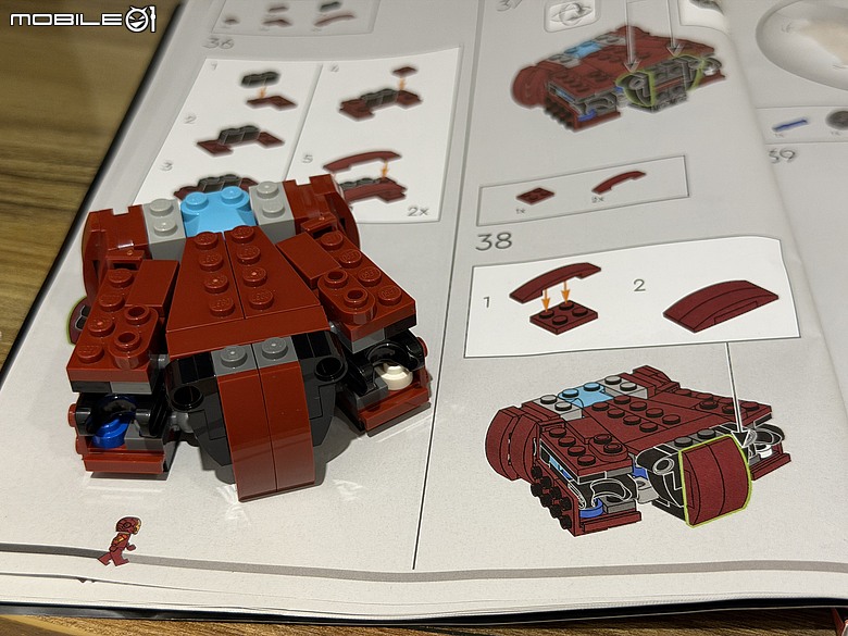 LEGO 鋼鐵人 Mark 3 典藏版 76344 開箱