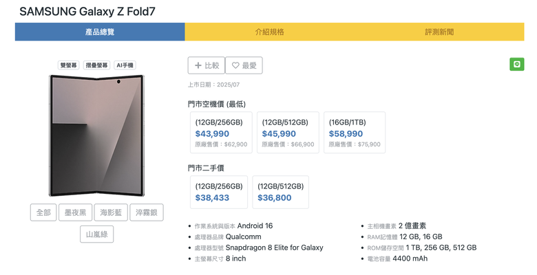 三家電信Galaxy Z Fold8 Ultra有沒有隱藏購機優惠？
