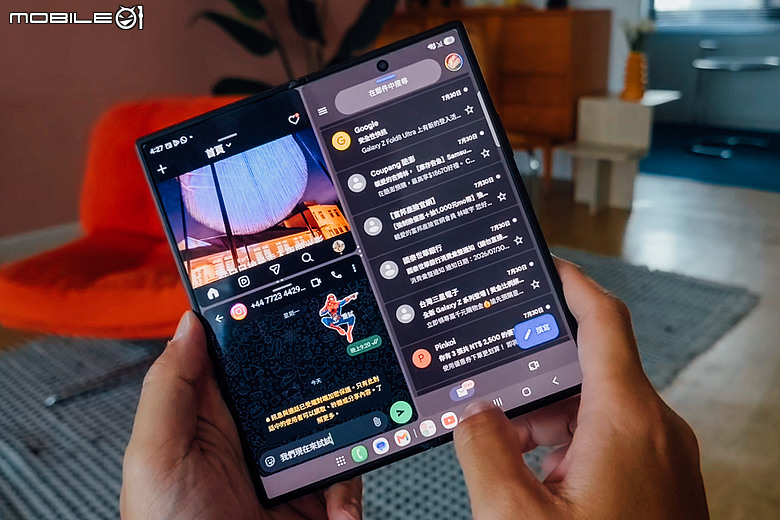 Samsung Galaxy Z Fold8 Ultra 評測報告｜輕薄手感與極致多工的完美平衡！