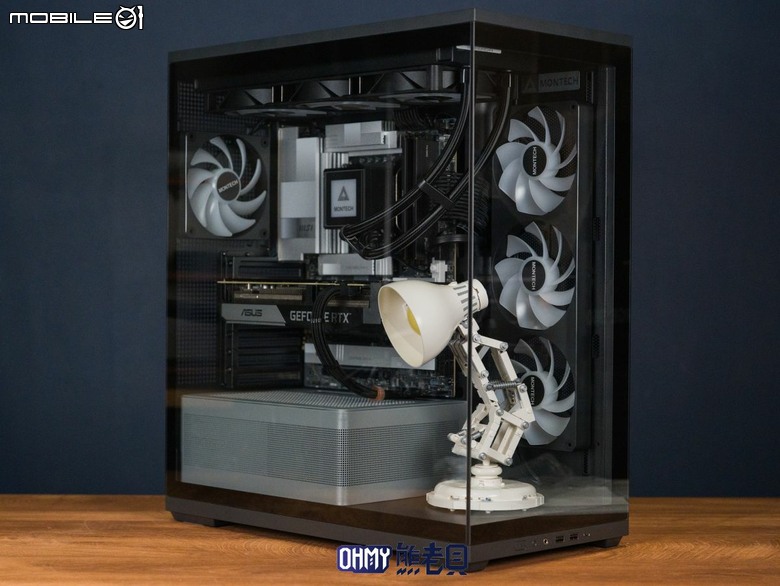 效能、價格我都要！君主 TG3海景機殼 ft. PureFlow ARGB 水冷散熱器