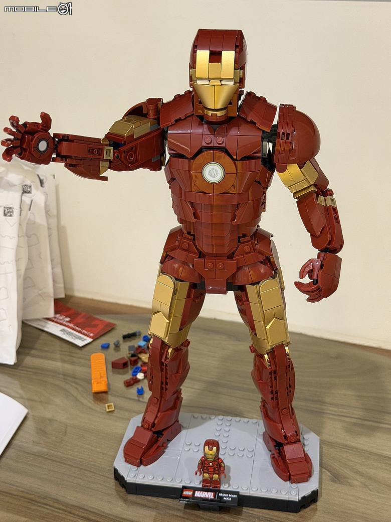 LEGO 鋼鐵人 Mark 3 典藏版 76344 開箱