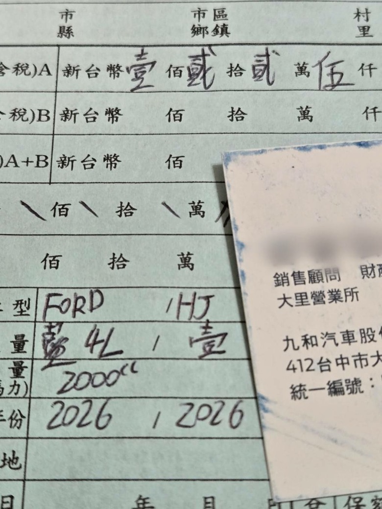 【買車經銷請慎選,一個月來的經驗分享】※中部注意※