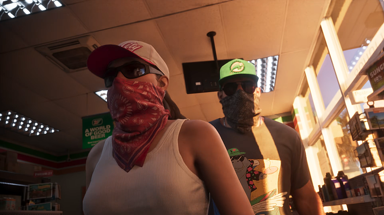 《GTA 6》26 分鐘實機影片公開｜雙主角自由切換、六星通緝回歸！