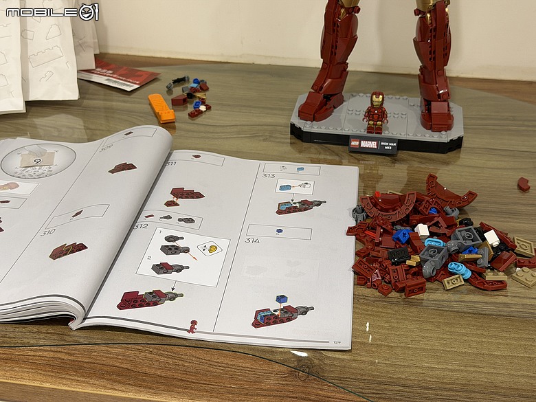 LEGO 鋼鐵人 Mark 3 典藏版 76344 開箱