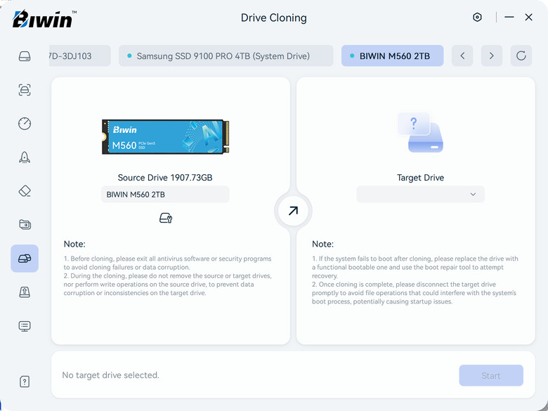 【開箱簡測】Biwin M560 PCIe Gen5.0 x4 NVMe HMB 2TB SSD 效能簡測 (圖多)