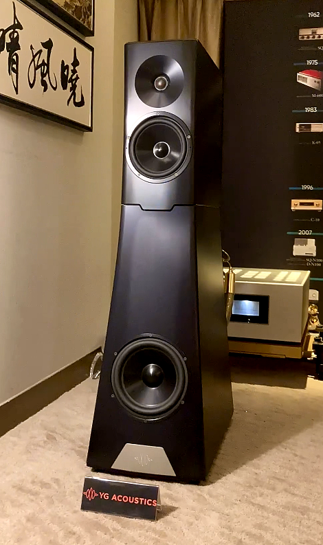 點我看大圖 君悅音響展2nd巡禮,LUXMAN B-100除了大還是大