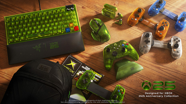 Xbox 25 週年限定系列開放預購｜台灣僅引進透明綠手把，實體光碟也能轉為數位授權！