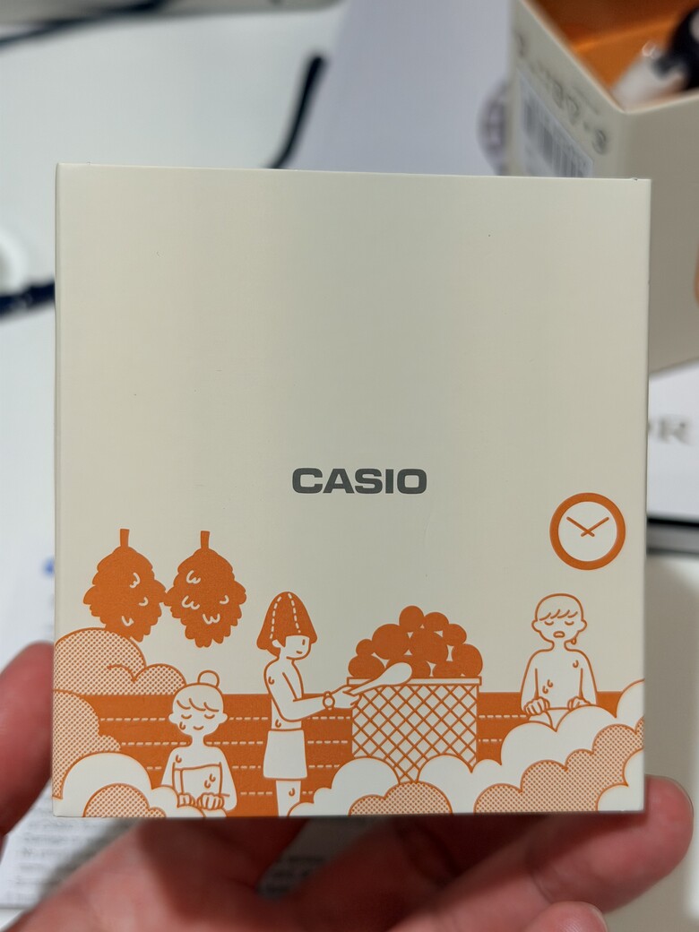 [開箱] CASIO SAN-100H サ時計 隨時隨地來桑拿一下～