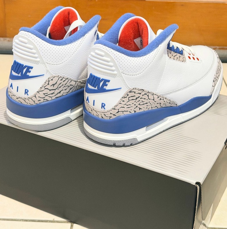 AIR JORDAN 3 RETRO TRUE BLUE 2026 開箱