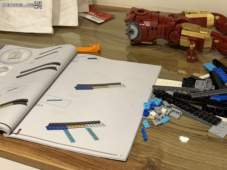 LEGO 鋼鐵人 Mark 3 典藏版 76344 開箱