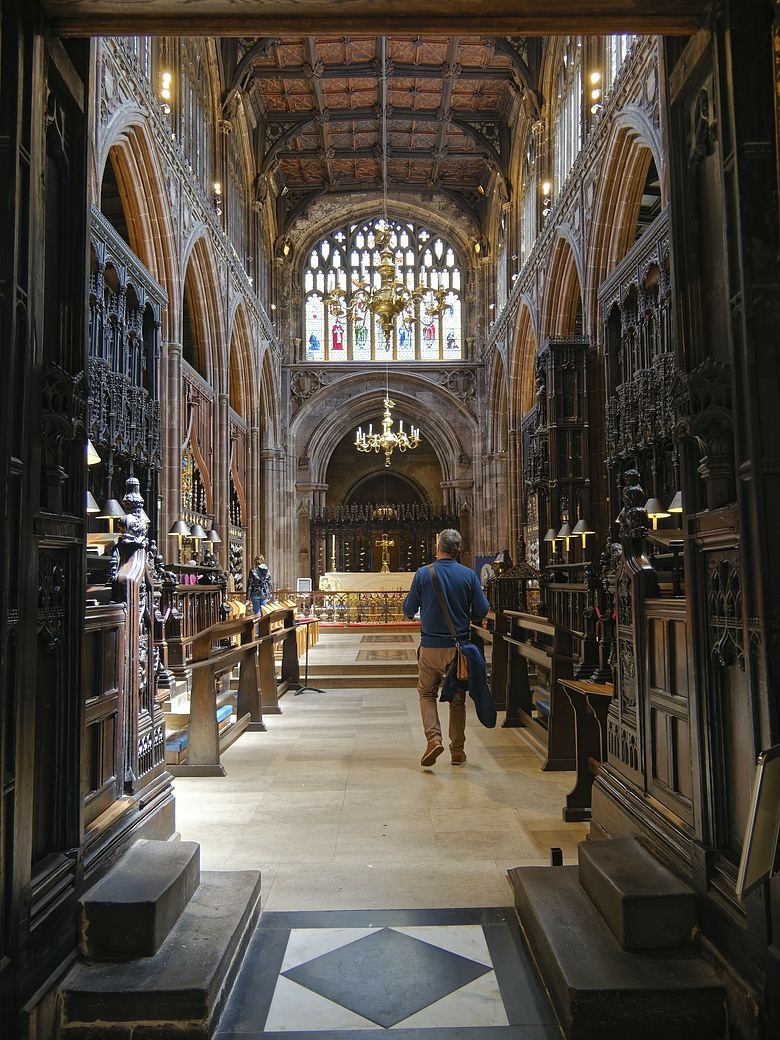 曼徹斯特的光與石：John Rylands Library & Manchester Cathedral