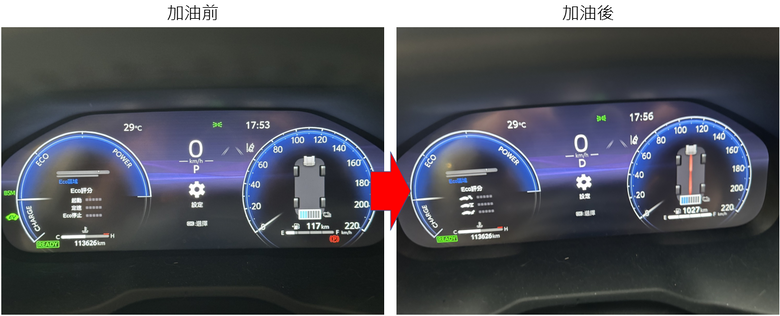 [長期分享] RAV4 Hybrid 11萬公里實算油耗：單桶 882km（平日通勤+高溫怠速），加滿跳出 1028km 續航！(文字多)