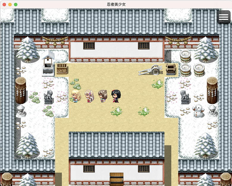 [自製遊戲] 日式和風女性向RPG「忍者美少女」！免費遊戲，歡迎實況！