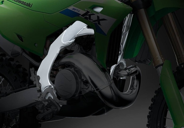 點我看大圖 噴射二行程回歸!KAWASAKI發表2027年式越野戰將 KX327 與 KX327X