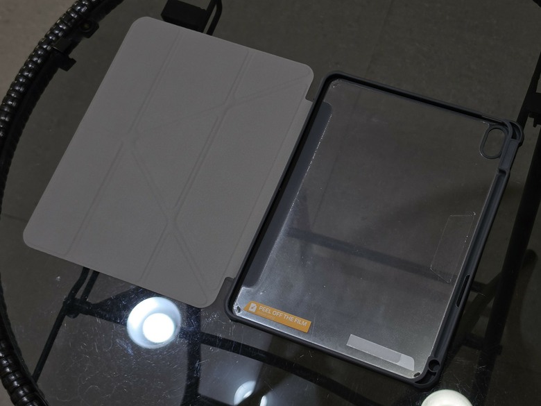 給iPad一個甜蜜家園「HIPPORIZZ 河馬引力 Origo 晶透筆槽防摔殼 iPad保護殼」開箱評價