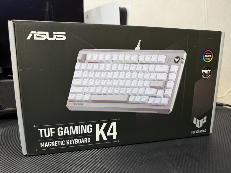 【開箱｜心得】支援熱插拔的磁軸屆CP值天花板！｜ASUS TUF Gaming K4 Magnetic