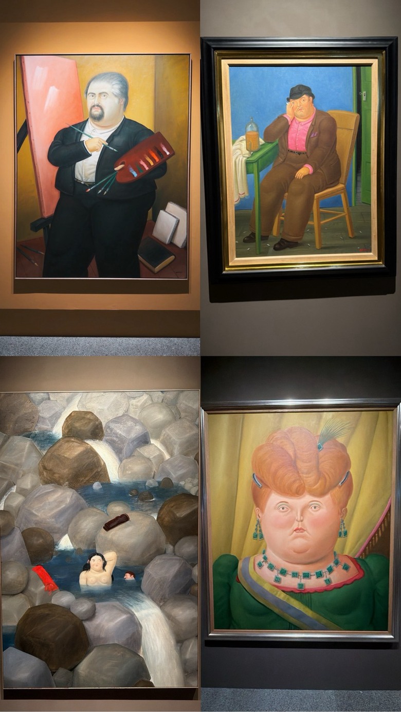 最近去看波特羅《圓潤的魔法》特展，滿有意思的🎨🖌️🤓