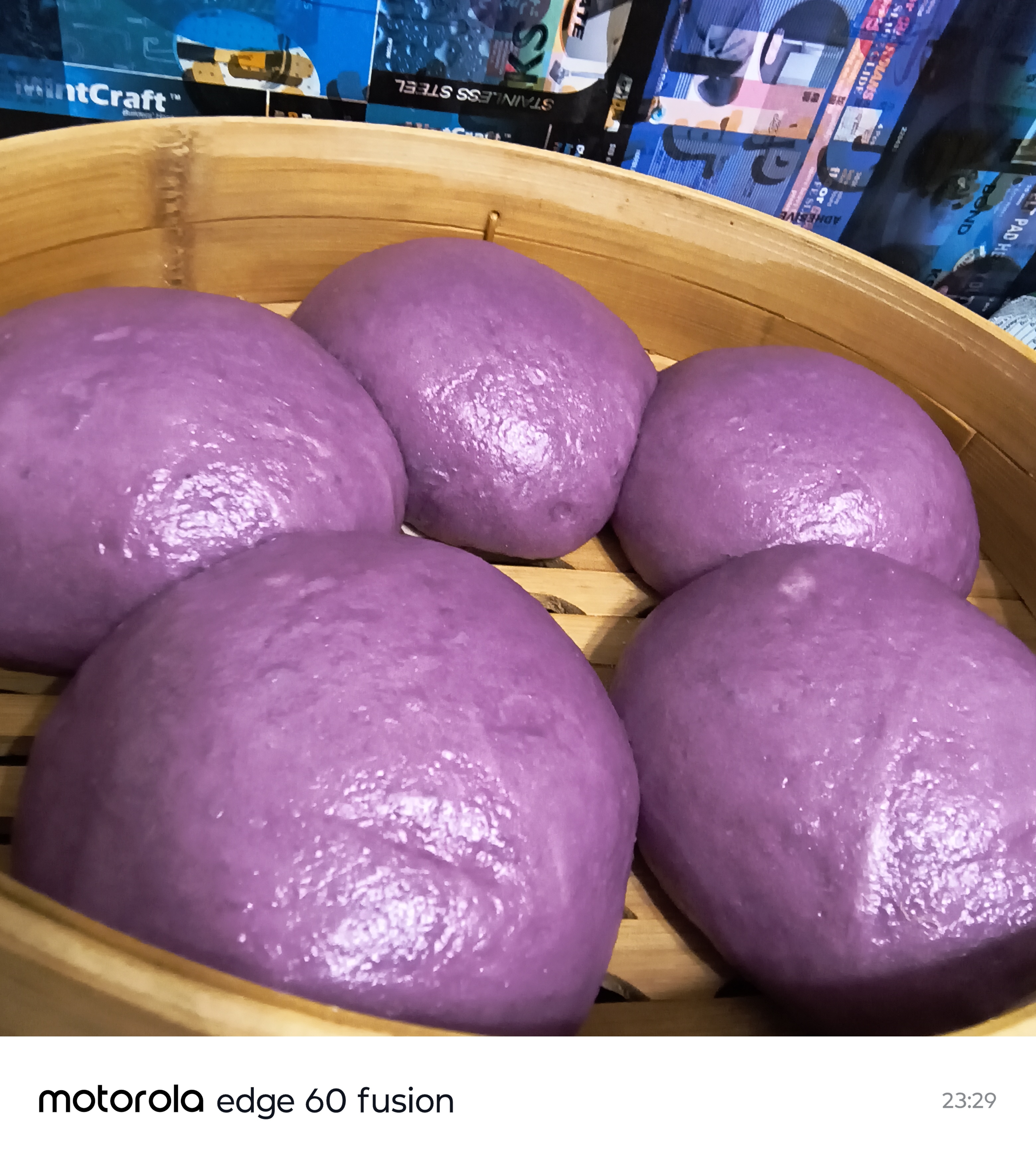 紫心地瓜饅頭（不另摻糖版本）