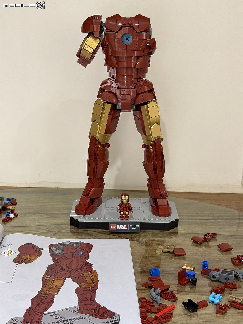 LEGO 鋼鐵人 Mark 3 典藏版 76344 開箱