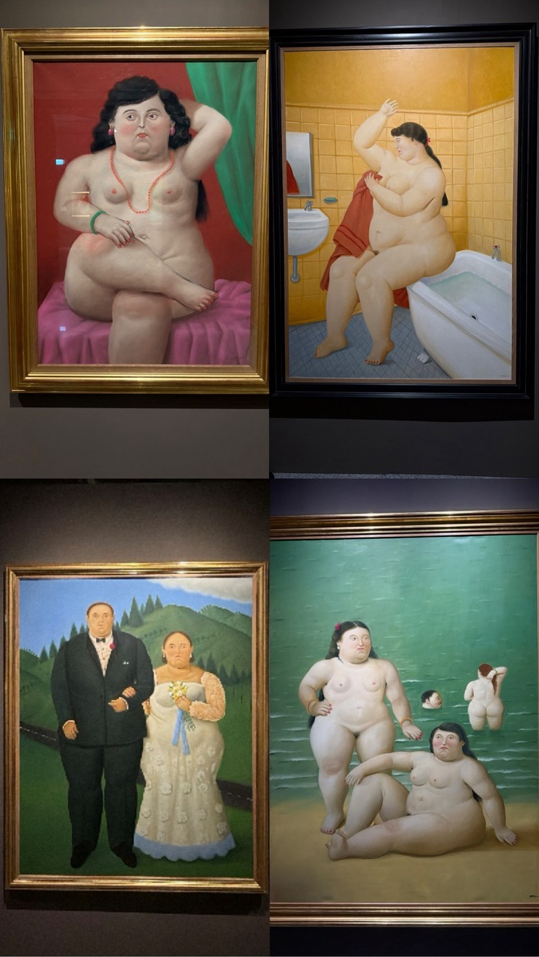 最近去看波特羅《圓潤的魔法》特展，滿有意思的🎨🖌️🤓