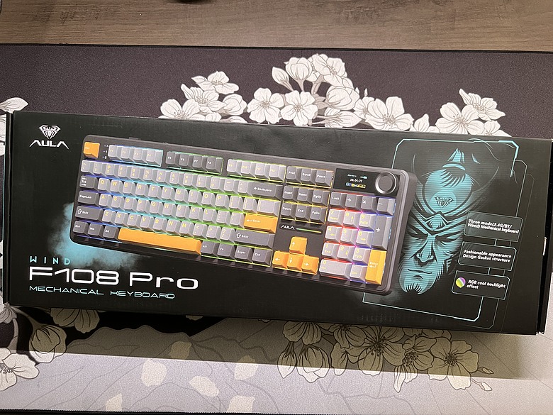 狼珠F108 Pro開箱體驗：好的鍵盤是入坑的一半