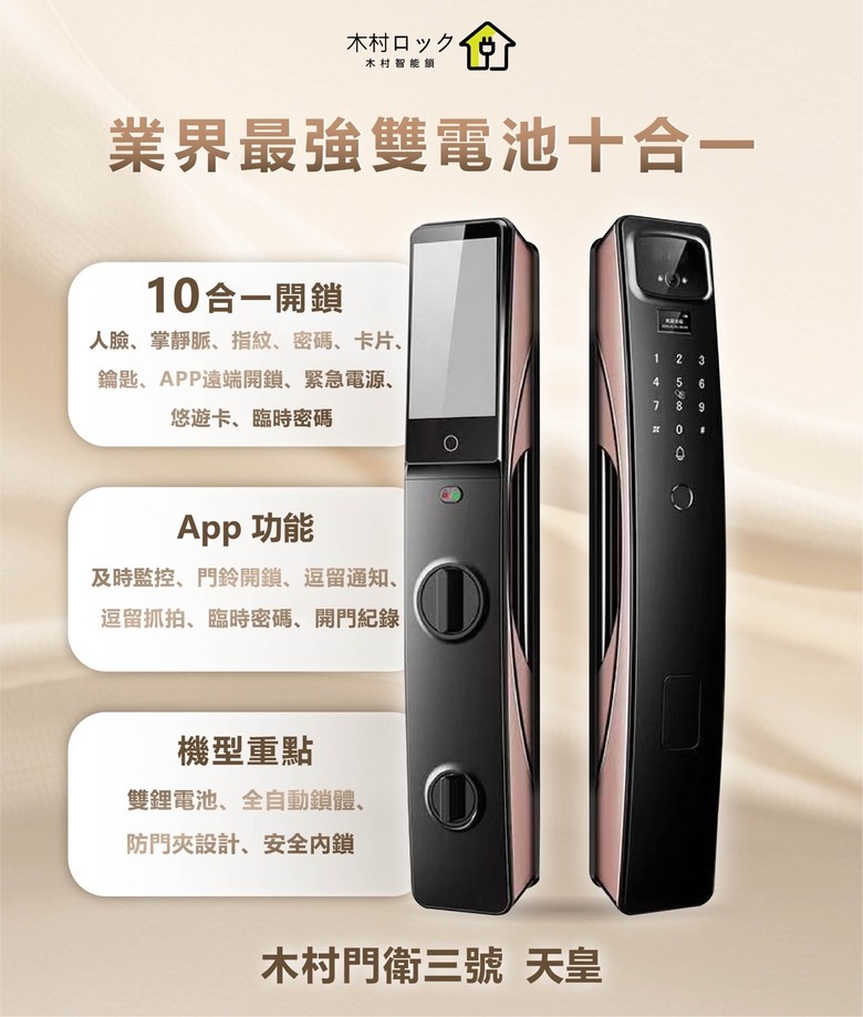 請問木村智能鎖的電子鎖使用情況如何