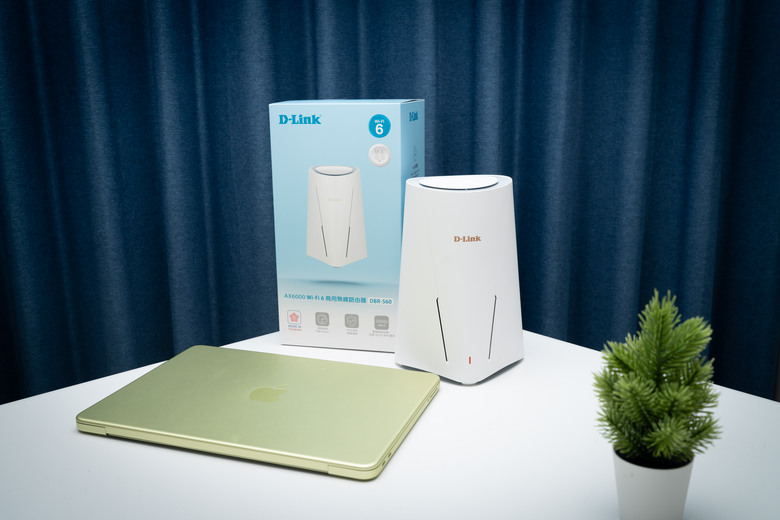 點我看大圖 【SOHO 連網救星】Wi-Fi 6 路由器 D-Link DBR-560 實測:雙網備援與 WireGuard VPN 設定全攻略