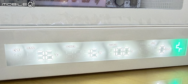 直立式數顯 M-ATX 九州風神 CH270 DIGITAL WH