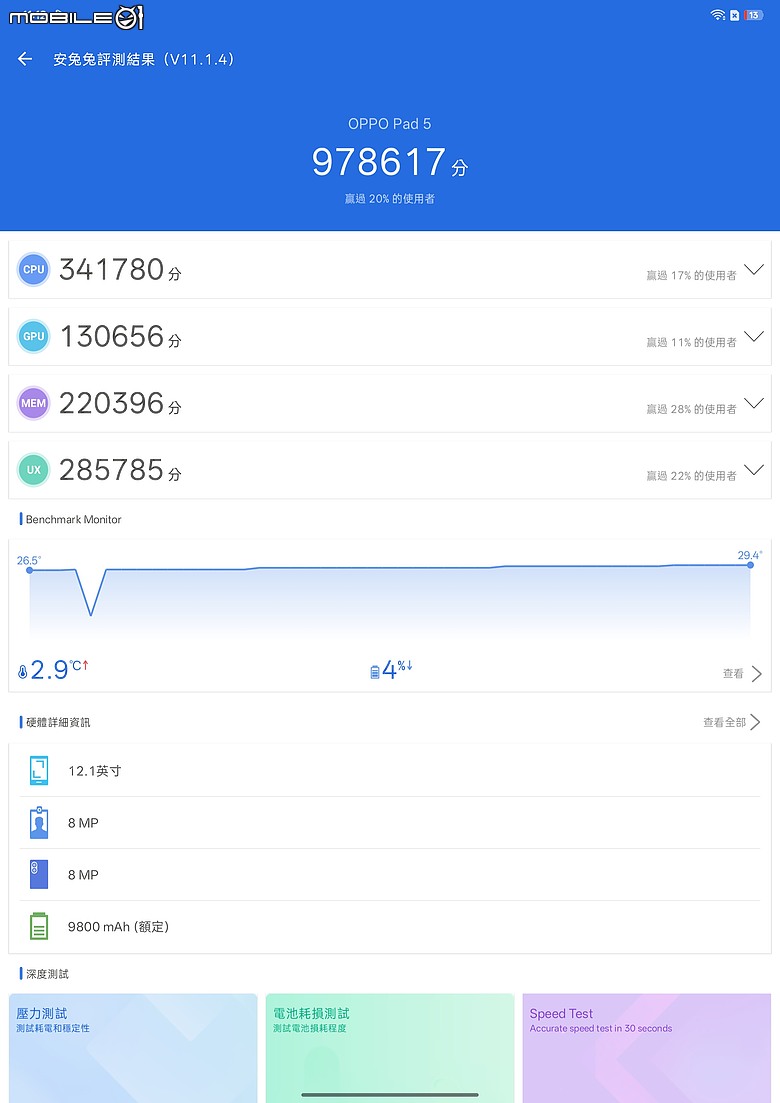 OPPO Pad 5 柔光版｜效能讓路大螢幕與 AI，生產力更到位！